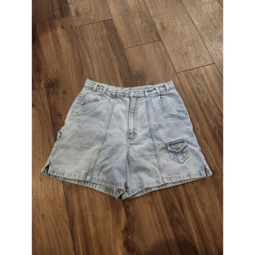Y2K‎ No Boundaries Carpenter Look Denim Shorts